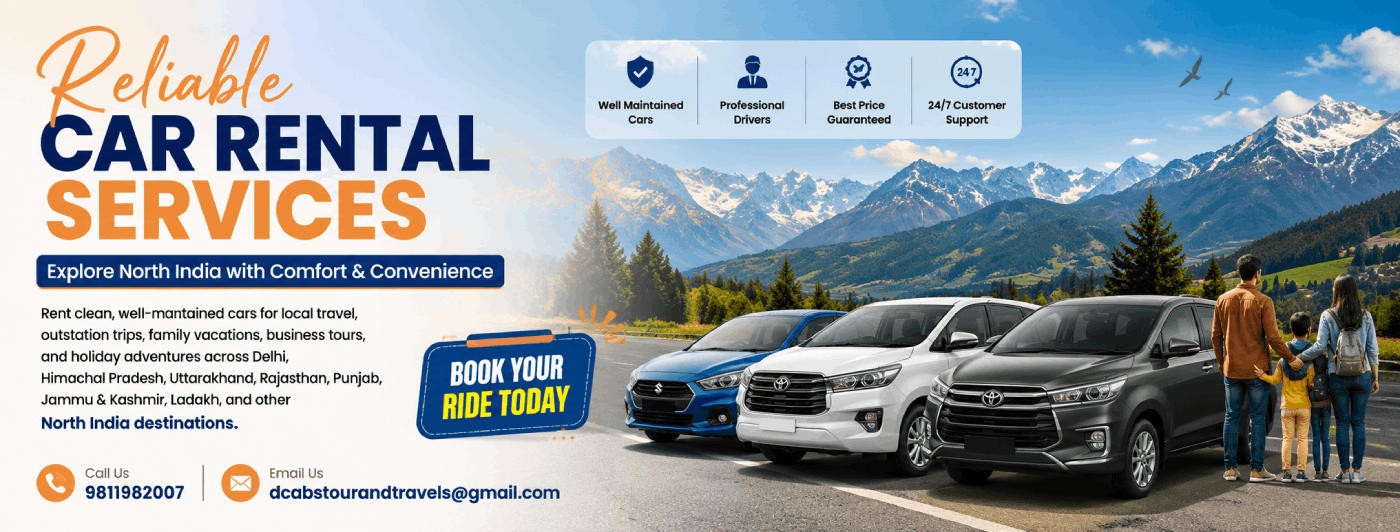 Car Rental Services in North India