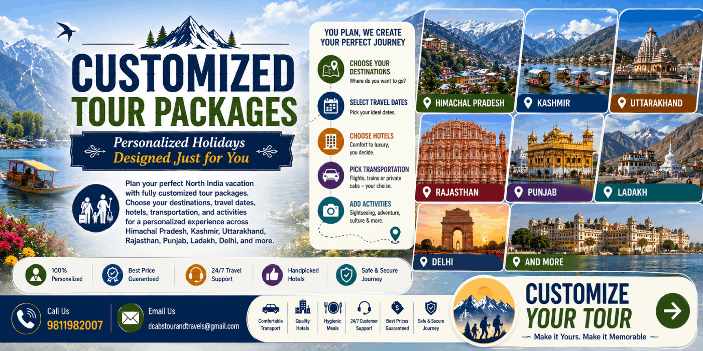 Customized Tour Packages