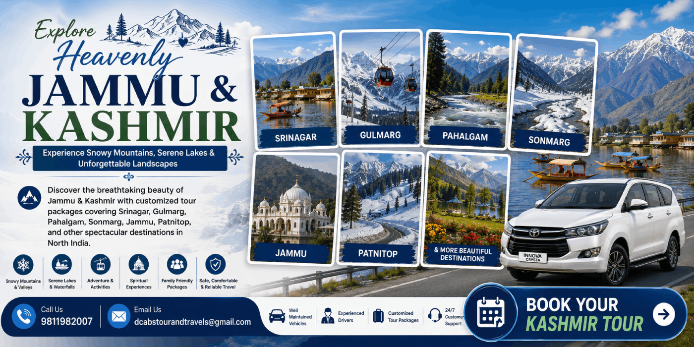 Jammu and Kashmir Tour Packages